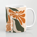 Tropical flower pot Coffee Mug Gallery Image 1
