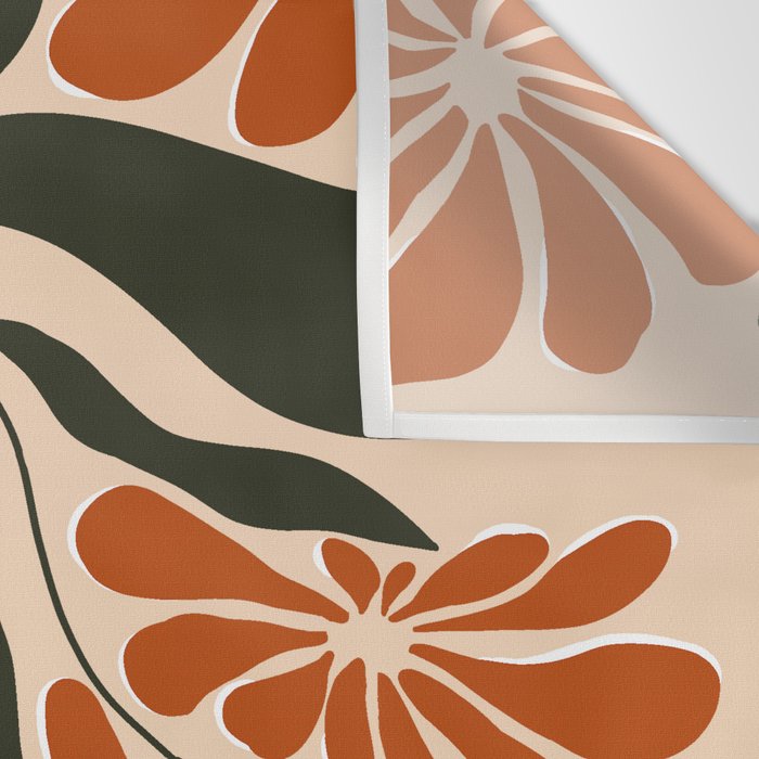 Tropical flower pot Wall Tapestry Gallery Image 3