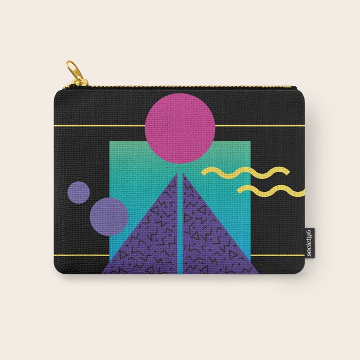 Memphis Pattern 37 / 80s - 90s Retro Carry All Pouch Gallery Image 1
