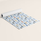 Shark Species Identification Chart Yoga Mat Gallery Image 2