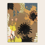 Yellow Ochre Florals Notebook Gallery Image 4