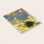 Yellow Ochre Florals Notebook Gallery Image 3