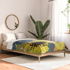 Yellow Ochre Florals Comforter Gallery Image 2