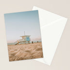 no lifeguard xiv / redondo beach, california Stationery Card Gallery Image 2