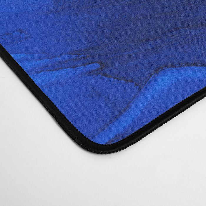 Blue Poppies #decor #society6 #buyart Desk Mat Gallery Image 4