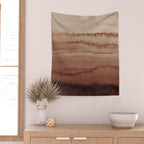 WITHIN THE TIDES - CINNAMON DARK Wall Tapestry Gallery Image 2