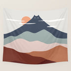 Cat Landscape 21 Wall Tapestry Gallery Image 4