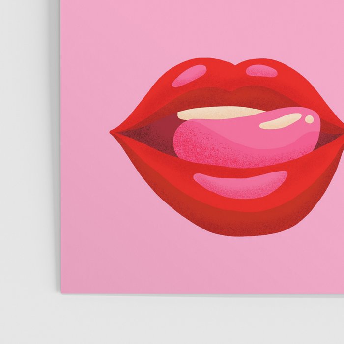 Fruity & Flirty on Light Pink Poster Gallery Image 3