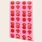 Fruity & Flirty on Light Pink Wallpaper Gallery Image 2