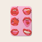 Fruity & Flirty on Light Pink Bath Mat Gallery Image 1