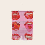 Fruity & Flirty on Light Pink Wall Hanging Gallery Image 1