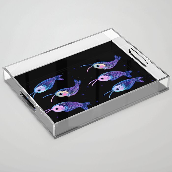 Glass catfish Acrylic Tray Gallery Image 1