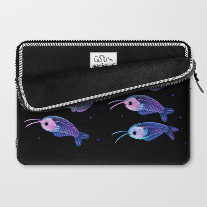 Glass catfish Laptop Sleeve Gallery Image 2