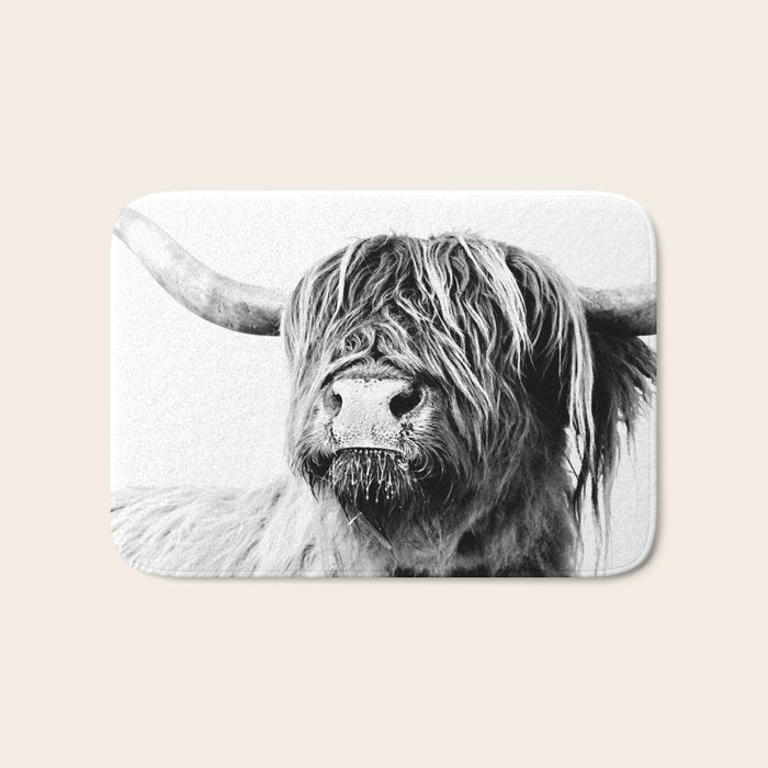 HIGHLAND CATTLE FRIDA Bath Mat Gallery Image 1