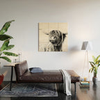 HIGHLAND CATTLE FRIDA Wood Wall Art Gallery Image 2
