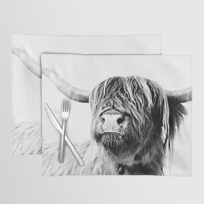 HIGHLAND CATTLE FRIDA Placemat Gallery Image 1