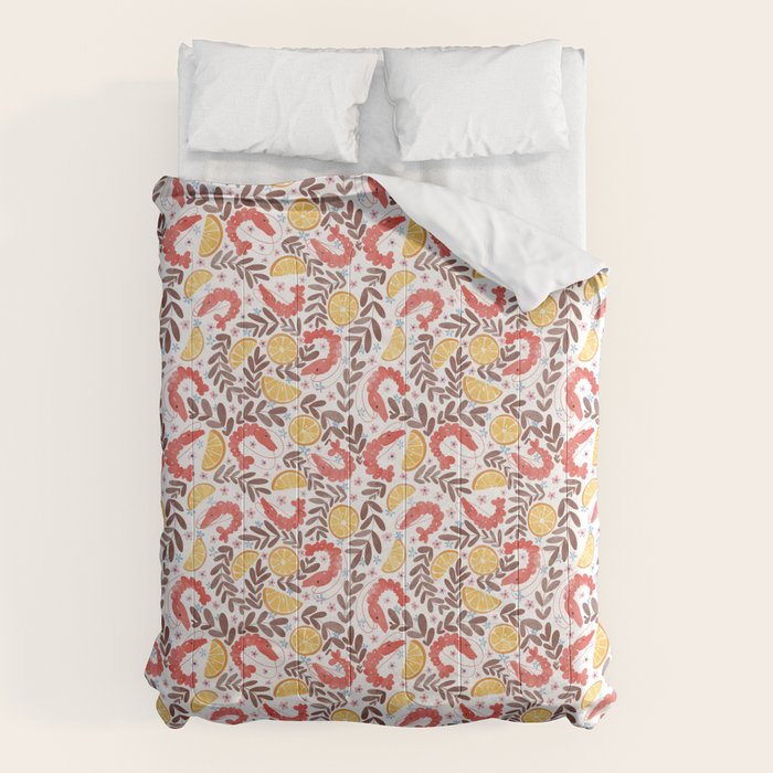 Citrus Shrimp Delight Comforter Gallery Image 1
