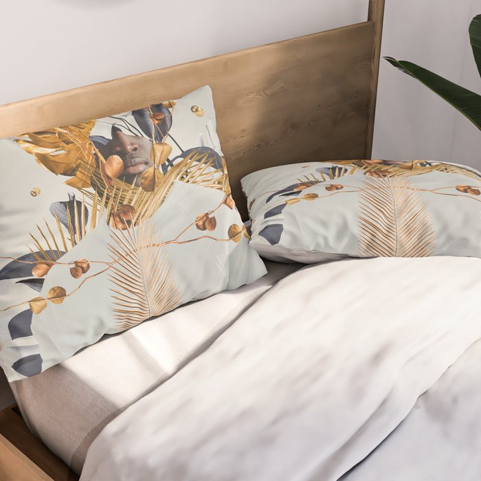 Silence and Simplicity Pillow Sham Gallery Image 2