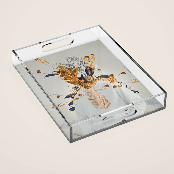 Silence and Simplicity Acrylic Tray Gallery Image 1