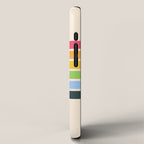 Tarama - Classic 70s Style Retro Stripes iPhone Case Gallery Image 2