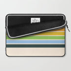Tarama - Classic 70s Style Retro Stripes Laptop Sleeve Gallery Image 2