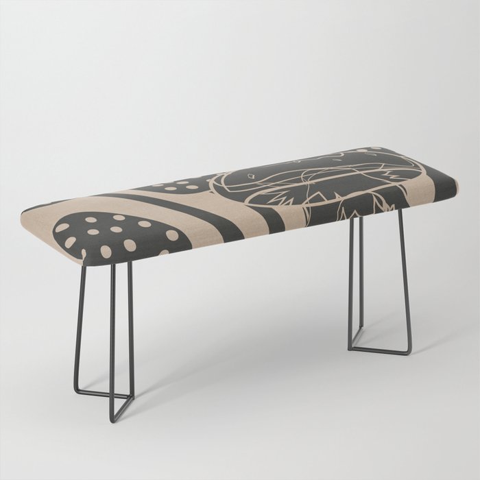 Abstract Mushrooms 6 Bench Gallery Image 1