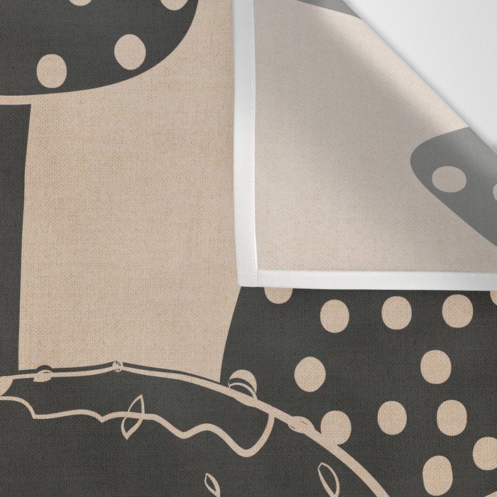 Abstract Mushrooms 6 Wall Tapestry Gallery Image 3