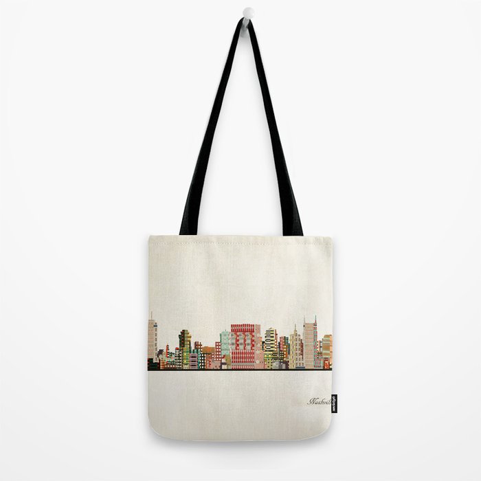 nashville tennessee skyline Tote Bag Gallery Image 2