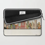 nashville tennessee skyline Laptop Sleeve Gallery Image 2
