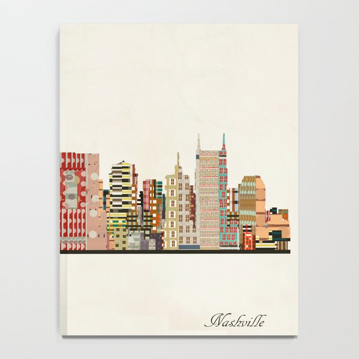 nashville tennessee skyline Notebook Gallery Image 4