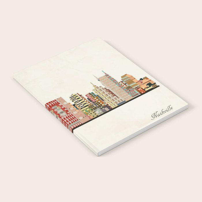 nashville tennessee skyline Notebook Gallery Image 2