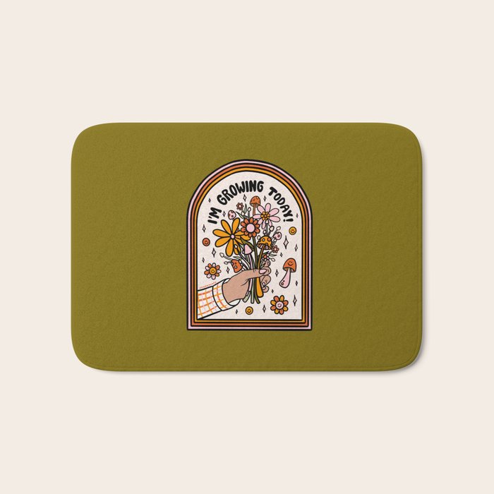 I'm Growing Today Bath Mat Gallery Image 1