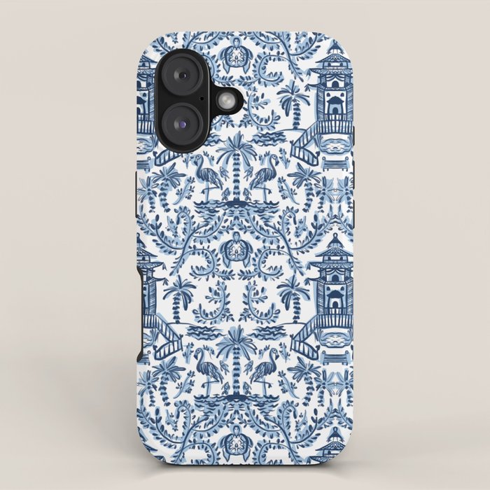 Coastal Chinoiserie II iPhone Case Gallery Image 1