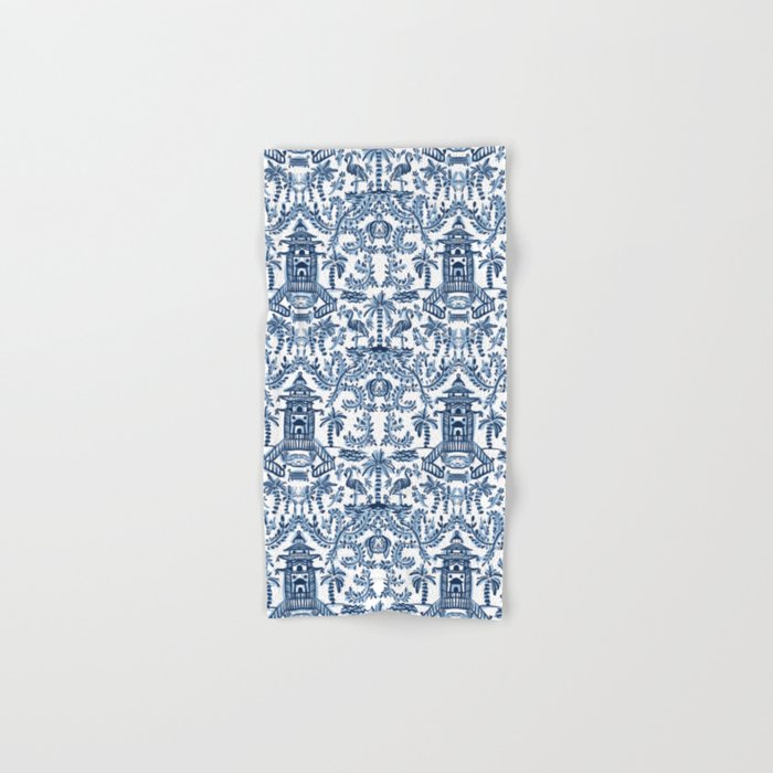 Coastal Chinoiserie II Bath Towel Gallery Image 1