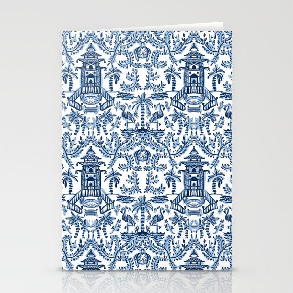 Coastal Chinoiserie II Stationery Card Gallery Image 2