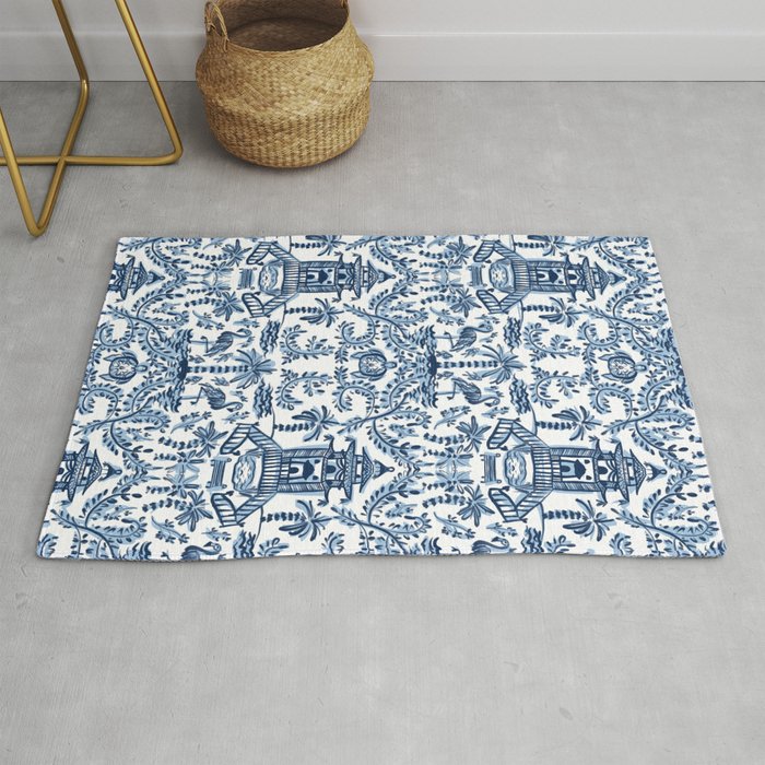 Coastal Chinoiserie II Rug Gallery Image 1