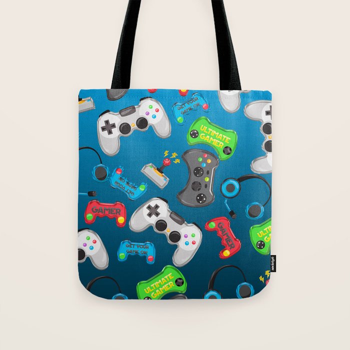 Video Games Tote Bag Gallery Image 1
