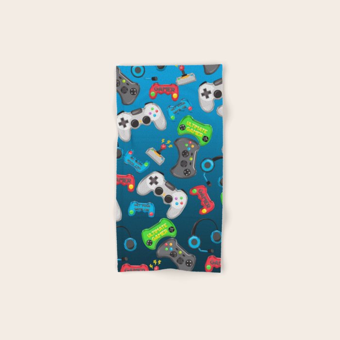 Video Games Bath Towel Gallery Image 1