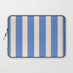 Simple Stripes Pattern - Blue Laptop Sleeve Gallery Image 1