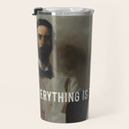 Everything Is Shit Except Us - Funny Love Quote Travel Mug Gallery Image 3