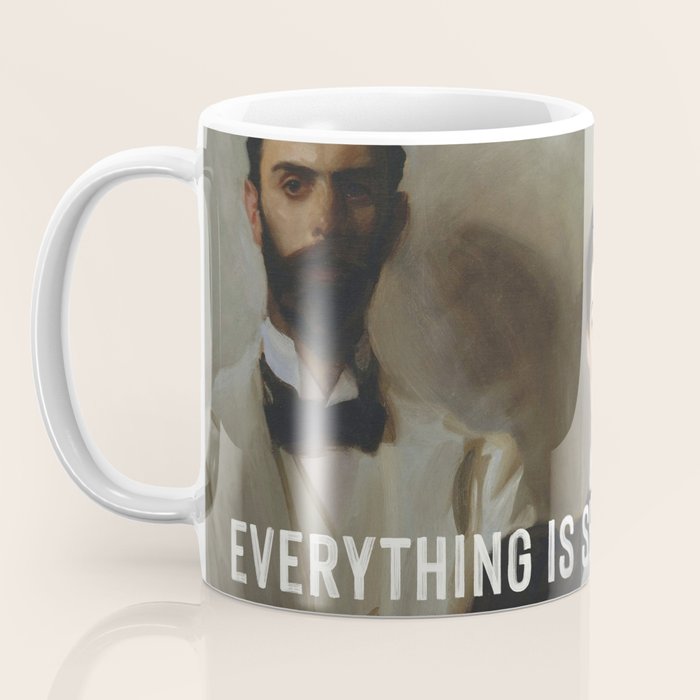Everything Is Shit Except Us - Funny Love Quote Coffee Mug Gallery Image 3