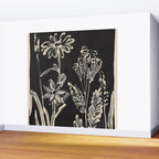 Minimalist wildflowers 3 Wall Mural Gallery Image 2