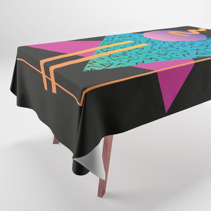 Memphis Pattern 24 - 80s / 90s Retro Tablecloth Gallery Image 1