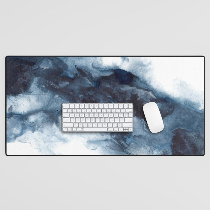 Indigo Depths No. 1 Desk Mat Gallery Image 1
