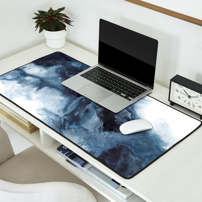 Indigo Depths No. 1 Desk Mat Gallery Image 2
