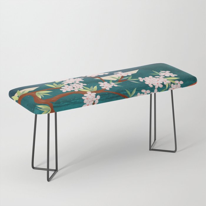 Warm spring sunshine beneath the ridge  Bench Gallery Image 1