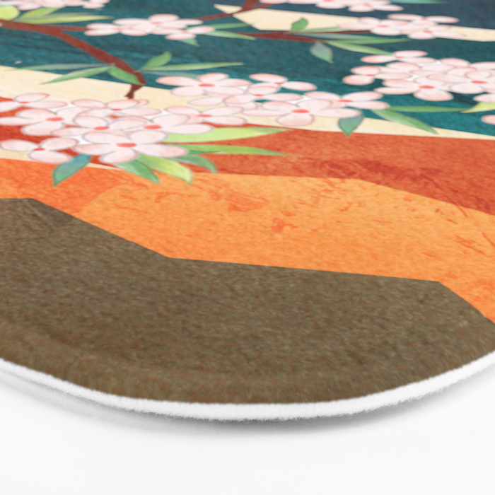 Warm spring sunshine beneath the ridge  Bath Mat Gallery Image 3