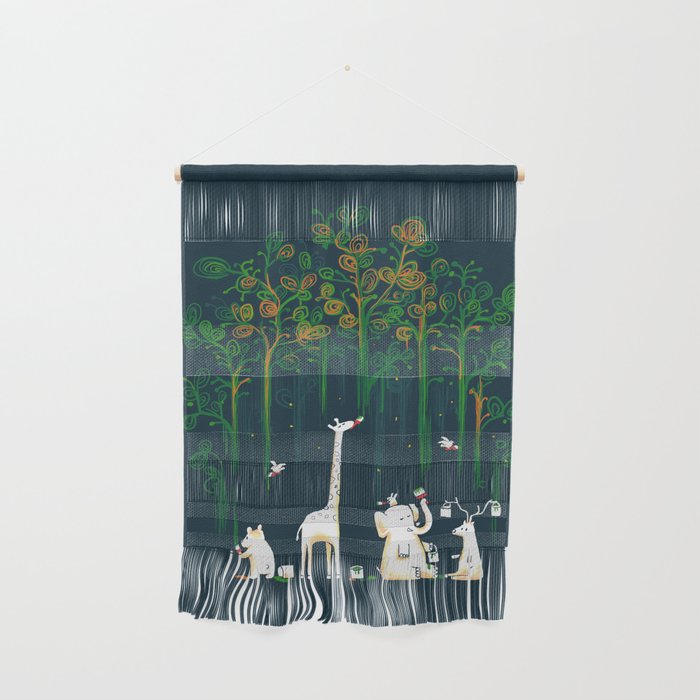 Re-paint the Forest Wall Hanging Gallery Image 1