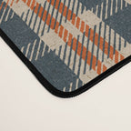 North Country Plaid - classic blue and red Desk Mat Gallery Image 4