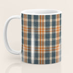 North Country Plaid - classic blue and red Coffee Mug Gallery Image 3